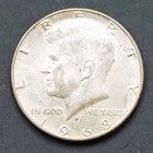 KENNEDY HALF DOLLAR -- 1968 -- Denver Mint