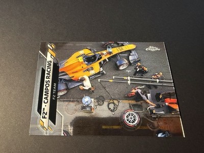 2020 Topps Chrome Formula 1 #111 Campos Racing Card Charouz F2 F1 Base
