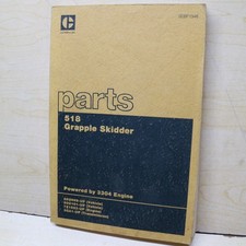 Libro manual de piezas de patinador con garra CAT Caterpillar 518 serie 55U 95U