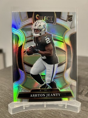 2025 Panini Select Ashton Jeanty Silver Prizm Concourse Level Rookie RC Raiders