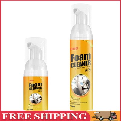 30/100ML Car Foam Cleaner Spray Foam Cleaning Spray Powerful Stain Removal Kit