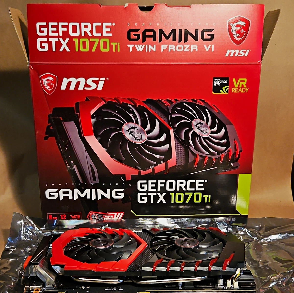 MSI NVIDIA GeForce GTX 1070 Ti Computer Graphics Cards for sale - eBay