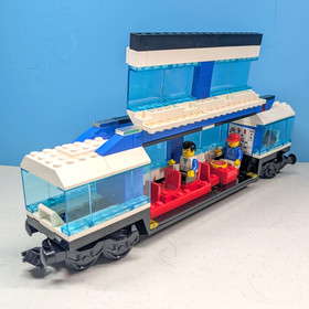 Lego 4561 * RAILWAY EXPRESS Train w/Transformer/Regulator Minifigs/Manuals 9V