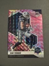 Simi Fehoko 2021 Mosaic Pink Camo Prizm ROOKIE RC #341