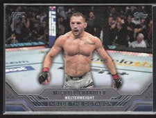 2024 Topps Knockout UFC #ITO-4 Michael Chandler Inside the Octagon