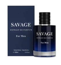 Savage Cologne for Men Extrait de Parfum 3.4 Oz 100 ml Powerful & Intense Scent