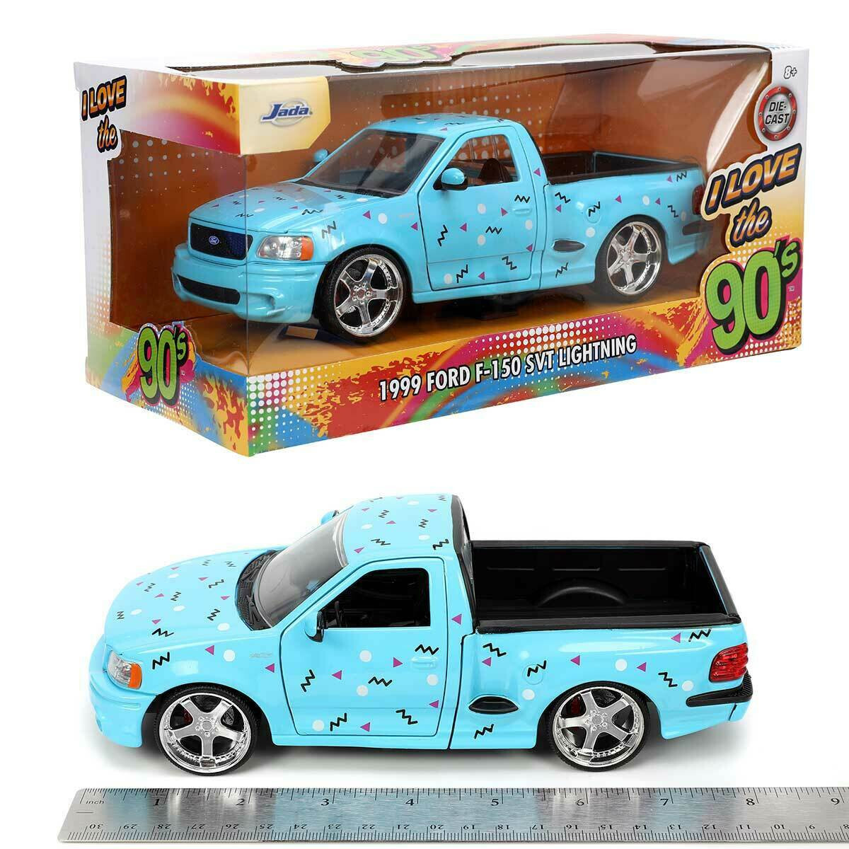 I Love The 90's 1999 Ford F-150 SVT Lightning Pickup Truck Jada