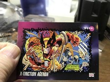 1992 SKYBOX MARVEL UNIVERSE SERIES 3 # 184 X-TINCTON AGENDA