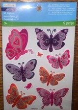 Creatology 3D Layered Butterfly Stickers Butterflies Purple Pink Oran Scrapbook