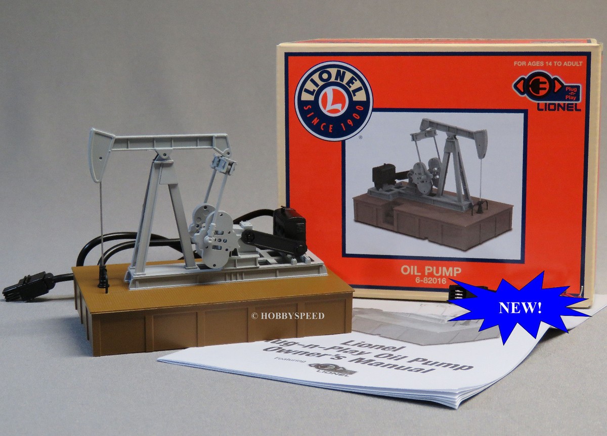 LIONEL PLUG n PLAY OIL PUMP train o gauge operating nodding donkey