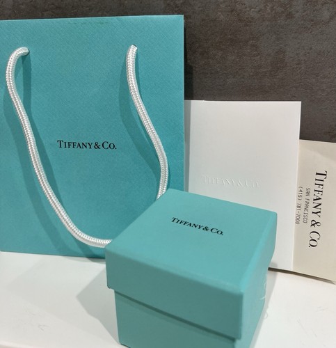 Tiffany 18K Diamant Metro Ring - Größe 4,5 (Vollkreis Diamanten) Made in Belgium - Bild 5 von 5