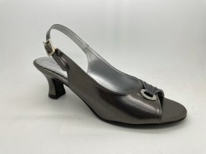 grey slingback heels