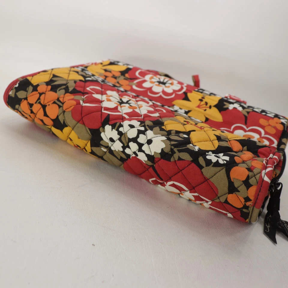 Vera Bradley Travel Bag Case Hanging Bittersweet Floral Trifold Organizer - Image 4 of 4