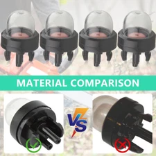 4PCS Primer Bulb For McCulloch Husqvarna Stihl Echo Homelite Poulan Chainsaw NEW