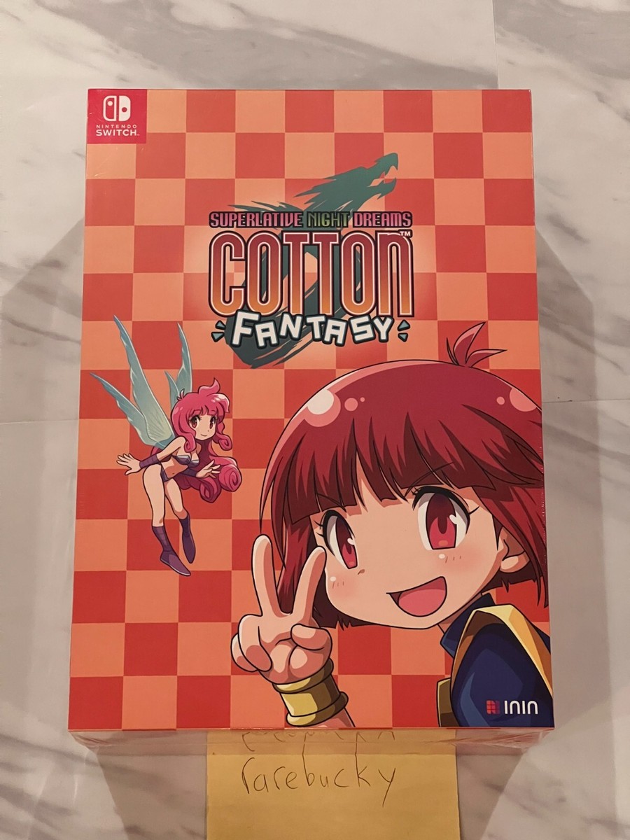 Cotton Fantasy Collector's Edition w/Cup (Switch) NEW SEALED