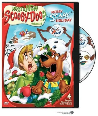 WHAT'S NEW SCOOBY DOO?~VOLUME 4~MERRY SCARY HOLIDAY~2001 VG/C DVD