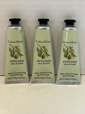 Crabtree Evelyn AVOCADO Ultra-Moisturising Hand Therapy .9 oz/25 g, NEW x 3