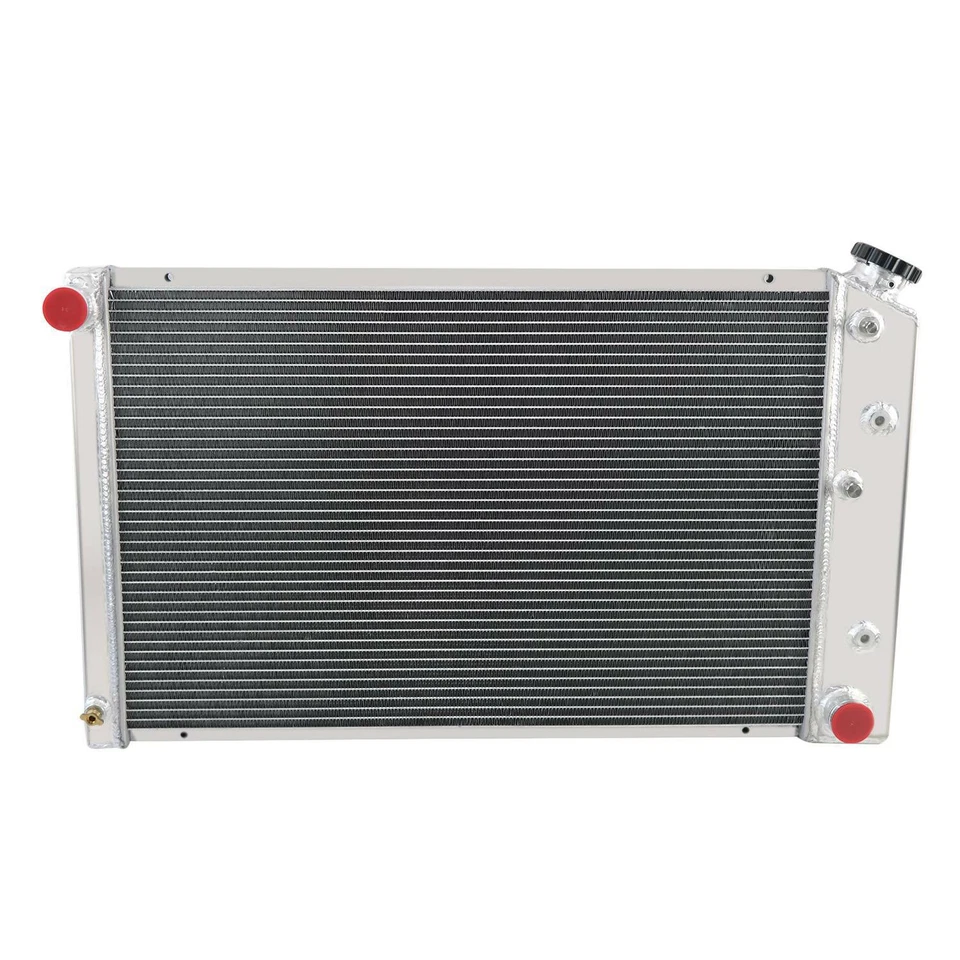 3 Row Aluminum Radiator for 1973-1986 Chevy/GMC C/K C10 C20 C30 Pickup Suburban Foto 4 de 4