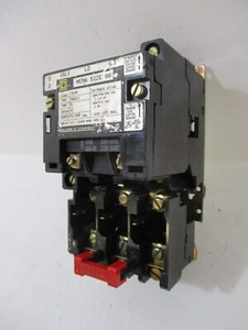 Square D 8536-SAG12 FVNR Size 00 Motor Starter 120V Coil 2-HP Form S Series B