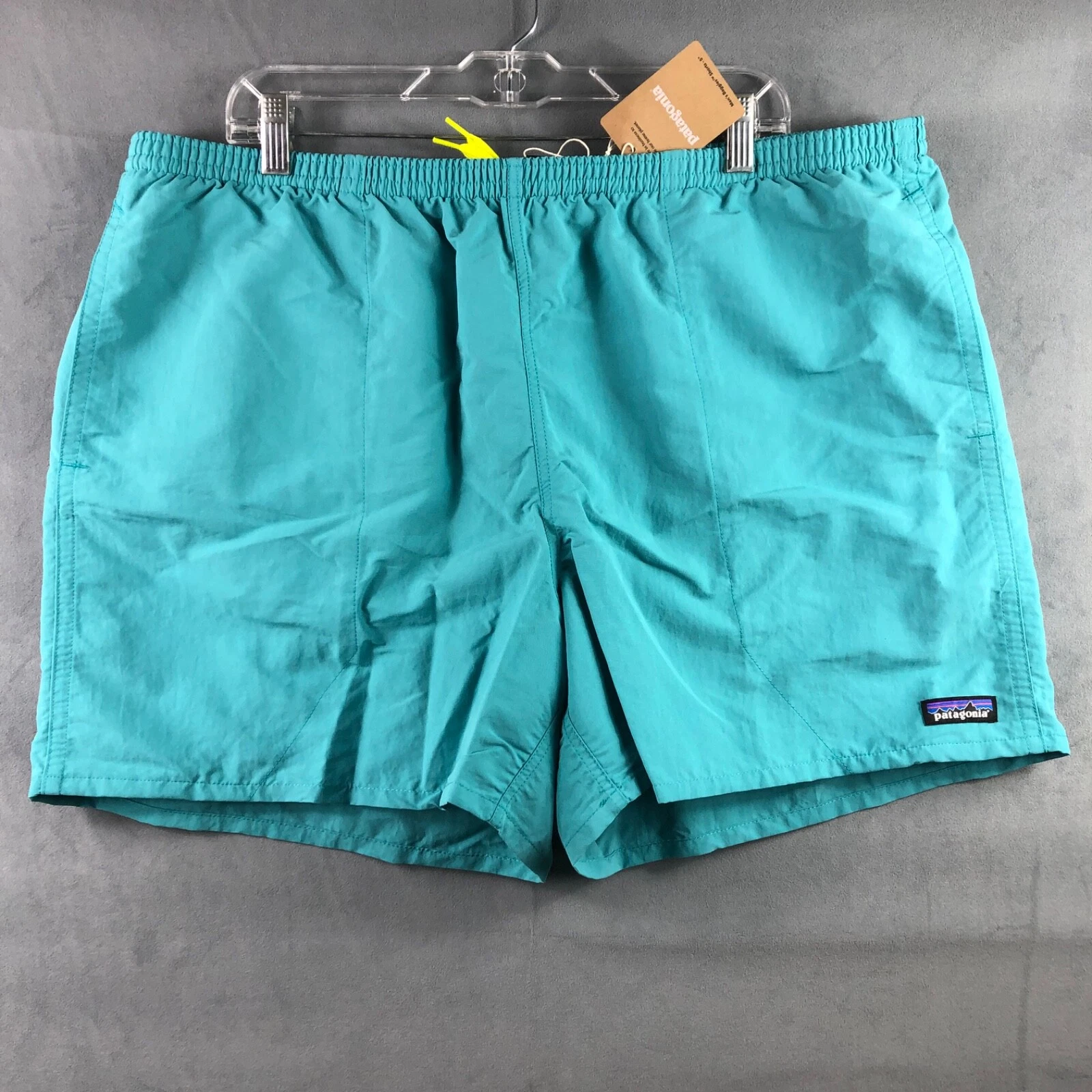 Patagonia Baggies 5" Mens Size XXL Lined Aquatic Shorts 'Subtidal Blue' NWT