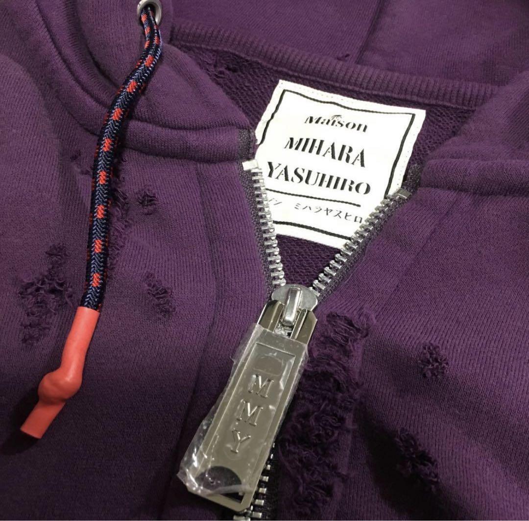 mirror9 ミラーナイン Damage layered hoodie MIRROR9(ミラーナイン)