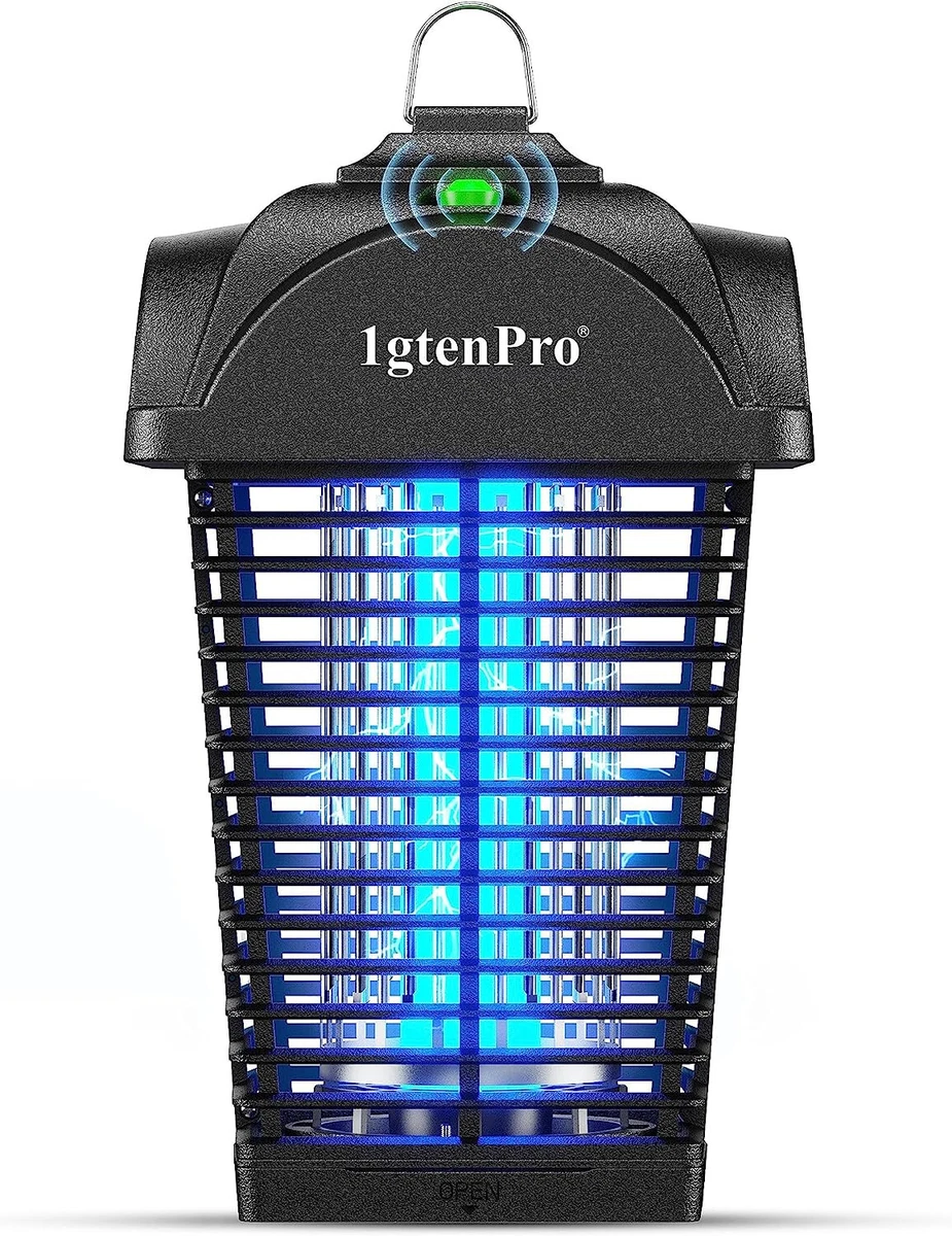 Dusk to Dawn Light Sensor Bug Zapper 18W 4000V Electric Insect