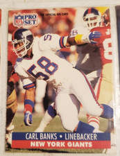1991 Pro Set #56 Carl Banks LB New York Giants   ***40% OFF 2+ Cards