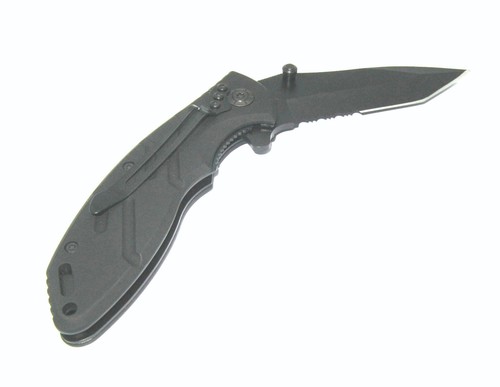 Camping Smith & Wesson B038 "EXTREME OBS KNIFE" Folding Knife with Belt Clip. - Picture 6 of 6