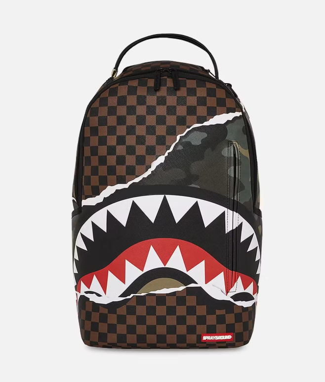 送関込【SPRAYGROUND】即完売必至! BACKPACK バックパック Sprayground Backpack Tear It Up Camo Back To School Bag