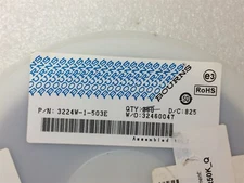 3224W-1-503E BOURNS 3224W-1-503 TRIMMER 50K OHM 0.25W J LEAD TOP ROHS 10 PIECES