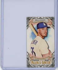 2021 Topps Allen & Ginter Mini Black Border #98 Cody Bellinger - Dodgers - MINT