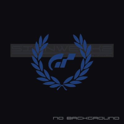 GT Racing Wreath Decal Sticker logo Track Gran Turismo Sport PS4