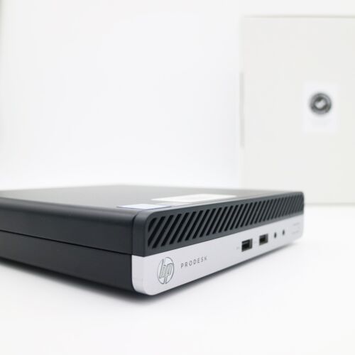 HP ProDesk 400 G3 Mini PC Win10Pro Intel i3-7100T 3.4GHz WiFi-AC 8GB 512GB-SSD - Picture 4 of 13
