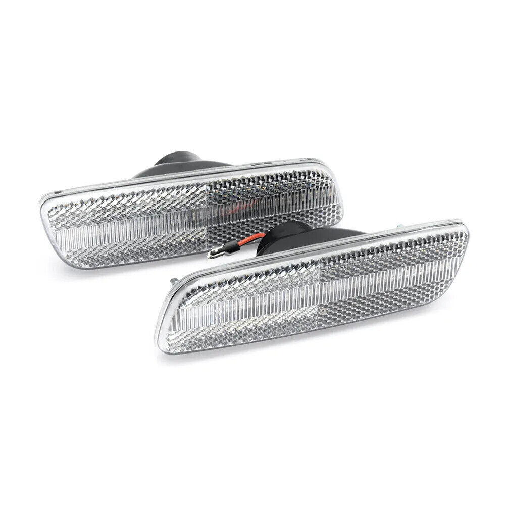 LED Clear Side Marker Turn Signal Light For Lexus IS300 GS300