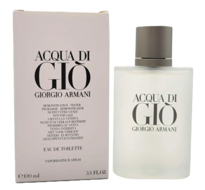 Giorgio Armani Acqua Di Gio For Men 3.4 oz Eau De Toilette Brand