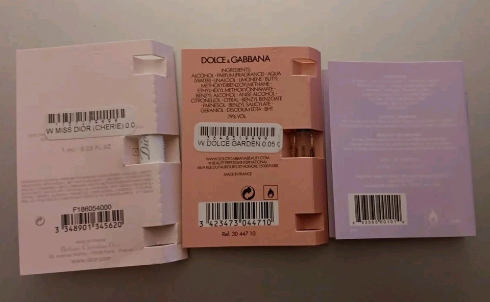 Lote de 3 Perfumes Mujer Diseñador Talla Muestra Foto 3 de 3