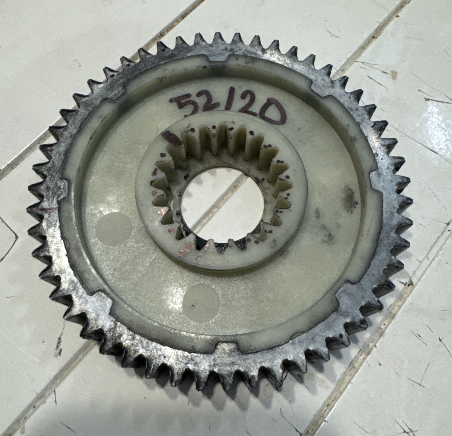 FELLOWES Paper SHREDDER C-120C/C-220C 2ND STAGE GEAR 52t/20t 52 x 20 Tooth Count-image