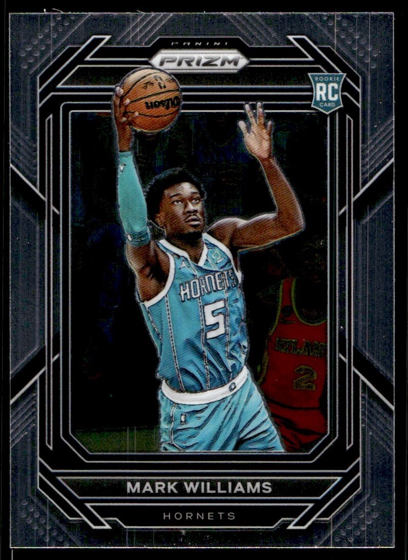 2022-23 Panini Prizm Mark Williams Rookie A29 Charlotte Hornets #257