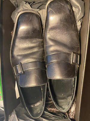 Gucci men shoes mocassino diol cuoio ,size 8 Gucci Jordy Leather Loafers | Saks Fifth Avenue main image 4