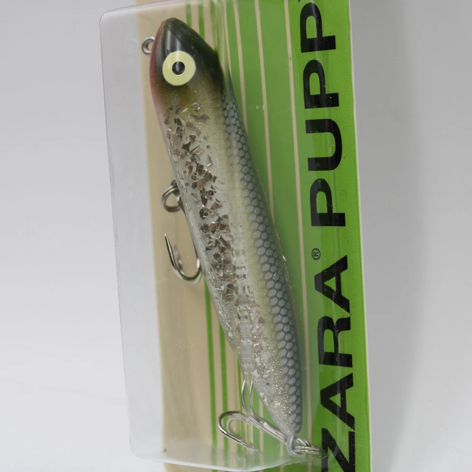 Señuelo de pesca de lubina Heddon Ultra Lights Zara Puppy Glitter Shad X9225SS superior H2O Foto 4 de 4