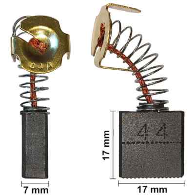 Kohlebürsten Kohlen für Reebok 7 x 17 x 17 mm Universal