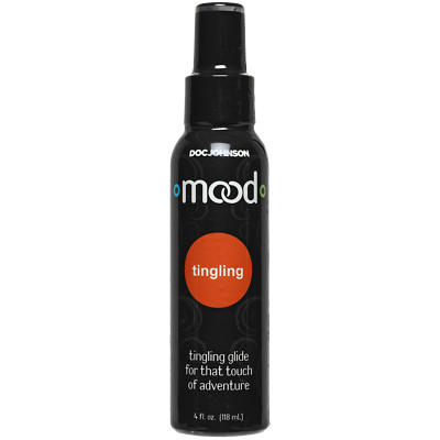 Mood - Tingling Lubricant. Spice up the Bedroom Tingling Glide. 4 oz Bottle 