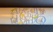 Pottery Barn Kids ABC Animals Wall Mural Decor  Pre-Pasted 7.5' x 7.5' Nursery