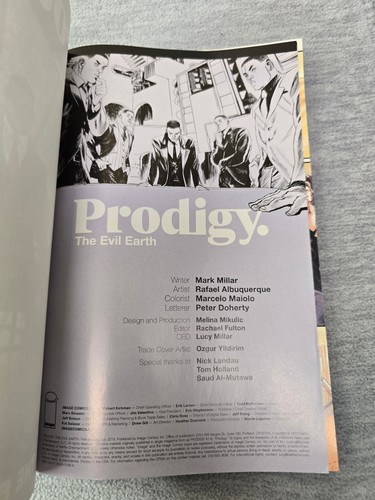 Prodigy : The Evil Earth / The Icarus Society Paperback Mark Millar【EX-LIBRARY】 - Picture 9 of 9