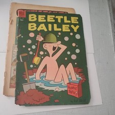 BEETLE BAILY  #552 MORT WALKER   Dell 1952 Golden Age Comic Pete the Greek 451