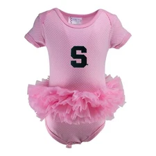 Michigan State Pin Dot Tutu Creeper