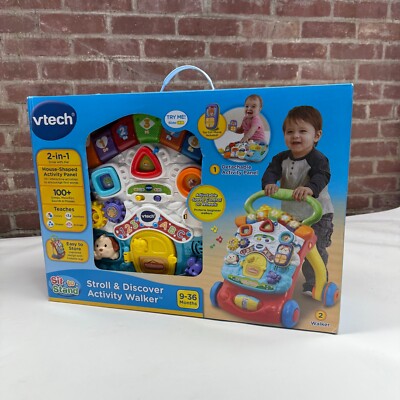 VTech 80-505652 - Baby Walker - Pink - For Boys and Girls - From 9 to 36 months - Dutch Spoken