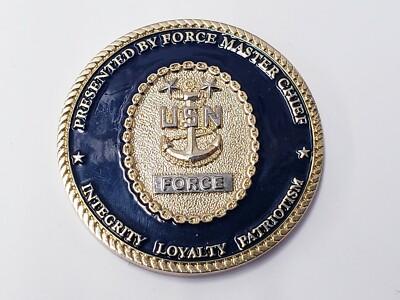 米海軍補給システムコマンド（NAVSUP）司令官　少将　チャレンジコイン Commander Navy Cyber Forces USN Challenge Coin | eBay