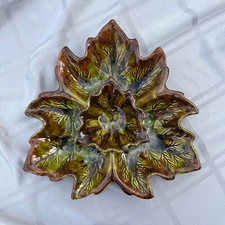 Vintage MCM CHIP AND DIP SET, Holland Mold, Gorgeous Colors, Perfect For Parties