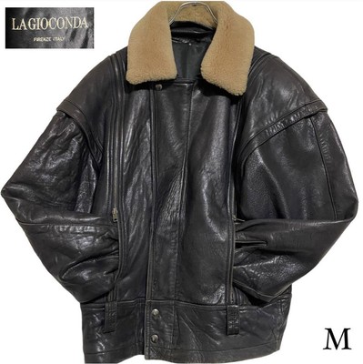 Japan Used Fashion] La Gioconda Italy Sheep Leather Lamb Jacket 